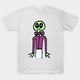 Alien In A Suit T-Shirt